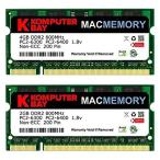 KOMPUTERBAY MASTER MACMEMORY DDR2 6GB 667MHz iMac KB_MACMEMORY_6GB_4+2_800_
