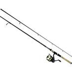 Daiwa DSK30-B/F702M-12C D-Shock 淡水スピニングコンボ 3000 長さ7フィート 2ピースロッド 6-14ポンド ライン