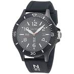 Nautica N83 Men's NAPCBS910 Cocoa Beach Black Silicone Strap Watch
