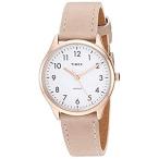 Timex TW2T72400 Women's Modern Easy Reader 32mm Beige Leather Strap Watch