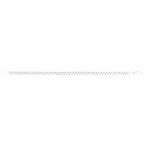 JewelStop Sterling Silver with Rhodium Finish 2mm Polished Greek Box Chain