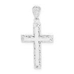 Ryan Jonathan Fine Jewelry Sterling Silver Cross Pendant