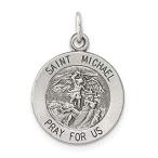Ryan Jonathan Fine Jewelry Sterling Silver Antiqued Saint Michael Medal Pen