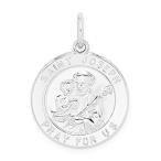 Ryan Jonathan Fine Jewelry Sterling Silver Saint Joseph Medal Pendant