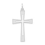 Ryan Jonathan Fine Jewelry Sterling Silver Designed Cross Pendant