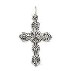 Ryan Jonathan Fine Jewelry Sterling Silver Antiqued Cross Pendant