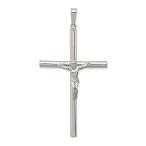 Ryan Jonathan Fine Jewelry Sterling Silver Hollow Crucifix Pendant