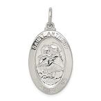 Ryan Jonathan Fine Jewelry Sterling Silver Saint Anthony Medal Pendant