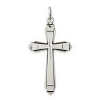 Ryan Jonathan Fine Jewelry Sterling Silver Satin Cross Pendant