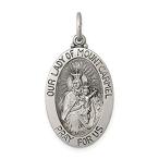 Ryan Jonathan Fine Jewelry Sterling Silver Antiqued Our Lady of Mount Carme