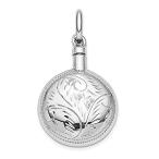 Ryan Jonathan Fine Jewelry Sterling Silver Screw Top Ash Holder Pendant