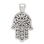 Ryan Jonathan Fine Jewelry Sterling Silver Antiqued Hasma Pendant