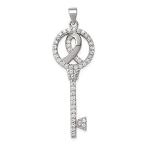 Ryan Jonathan Fine Jewelry Sterling Silver Breast Cancer Awareness Symbol C