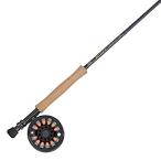 PENN Fishing Battle Fly Reel and Fishing Rod Outfit Combo, Black, 8wt, BTLF