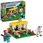 LEGO Minecraft The Horse Stable 21171 Building Kit; Fun Minecraft Farm Toy