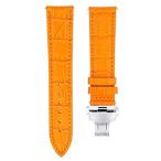 24mm Leather Watch Band Strap Compatible with Tag Carrera Monaco Clasp Oran