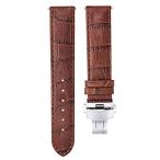 20mm Leather Watch Band Strap Compatible with Tag Carrera Monaco Watch + Cl