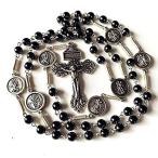 elegantmedical Handmade Hematite beads ST.MICHAEL GUARDIAN ANGEL HOLY Medal