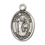 Bonyak Jewelry Sterling Silver St. Kenneth Pendant, Size 1/2 x 1/4 inches -