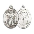 Yahoo! Yahoo!ショッピング(ヤフー ショッピング)Bonyak Jewelry Sterling Silver Divine Mercy Pendant, Size 1 x 3/4 inches -