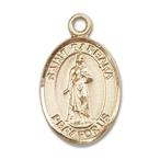 Bonyak Jewelry 14k Yellow Gold-Filled St. Barbara Pendant, Size 1/2 x 1/4 i