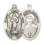 Yahoo! Yahoo!ショッピング(ヤフー ショッピング)Bonyak Jewelry Sterling Silver Divine Mercy Pendant, Size 7/8 x 1/2 inches