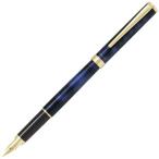 【在庫品】パイロット 万年筆 カヴァリエ ブラック&ブルー 細字 FCAN-5SR-BL-F【送料無料】