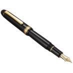【在庫品】プラチナ万年筆 万年筆 センチュリー ブラックインブラック 細軟 PNB-15000#1-0【送料無料】
