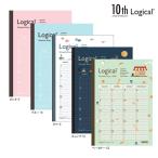 2024年度 ロジカルダイアリー 月間ノートタイプ B5 ナカバヤシ 手帳 Diary スケジュール 日記 管理 NS-B502-24A