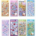 ディズニー キャラクター ボンボンドロップシール サンスター文具 立体的 シール S8812012 S8812020 S8812039 S8812047 S8812055 S8812063 S8812071 S8812080