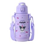 サンリオ(SANRIO) 2WAYステンレスボトル クロミ 子供 保温・保冷両用 容量:コップ使用時620mL ダイレクトキャップ使用時670mL 名前スペース付き 096075