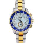 Time Warrior Automatic Yacht Master 30m Diving Watch Mechanical Steel Stainless Case Sapphire Glass Automatic Yacht Master GMT Watch Steel　並行輸入品