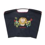 ライオンショッピングバッグ/Ｌ/ネイビー/リサ・ラーソン/Ball&amp;Chain/エコバッグ/折りたたみバッグ/サブバッグ/Lisa Larson/ボールアンドチェーン/らいおん