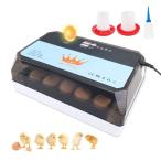 自動孵卵器 15卵 孵化器 うずらの卵鳥類専用孵卵器-大容量 自動転卵 照卵器付き デジタル表示 ふ卵器 実験用 家庭での使用 教育での使用