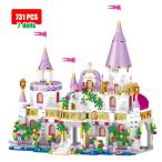 おもちゃ ブロック レゴ LEGO互換品 レゴフレンズ プリンセス ウィンザー城 731ピース 女の子 プレゼント