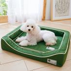 犬 ベッド 抗菌防臭スマートスクエアベッド コットン TSサイズ 犬用品 小型犬 中型犬 シニア コットン カドラー 洗える 撥水 ペットグッズ