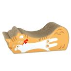ごろん猫の爪とぎ 小 1個 スクラッチ ダンボール 猫 猫用品 猫用 ペットグッズ 国産 日本産