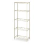  стальная стойка ширина 55cm metal подставка 5 уровень серый ju( paul (pole) диаметр 19mm* полки доска 5 листов ) цвет la трещина место хранения полки полка 