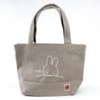 ミッフィー MIFFY ミッフィー 倉敷帆布ミニトート ポーチ バッグ ケース 小物入れ トート グレー グッズ