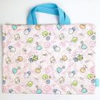 San-X すみっコぐらし レッスンバッグ  お稽古かばん アイスクリーム柄 ピンク グッズ