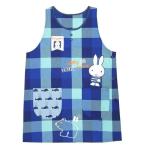 ミッフィー ブルー×ブルーエプロン (脇ボタン) ネイビー キッチン用品