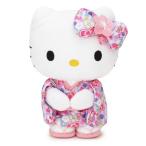 在庫限り： ぬいぐるみ S 立ち ピンクラベンダー 着物 カワイイジャパン×ハローキティ
