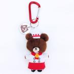 くまのがっこう ジャッキー パティシエ・ジャッキーとおひさまのスイーツ カラビナマスコット  ぬいぐるみ カラビナ
