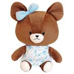 くまのがっこう ジャッキー ブルーフラワー ぬいぐるみ M MCOR