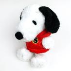 PEANUTS スヌーピー スヌーピー ダウンベスト S ぬいぐるみ ベビー レッド