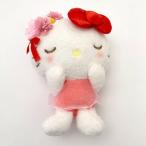 サンリオ ハローキティ サンリオ フラワーリボン S キティ ぬいぐるみ ピンク Sサイズ