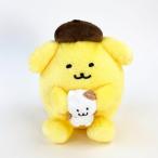 サンリオ ポムポムプリン ナガノ×サンリオキャラクターズペアぬいぐるみ　ポムポムプリン ぬいぐるみ イエロー 　 　