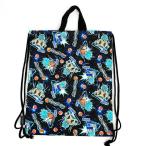 ドラゴンボール超 悟空＆ベジータ ナップサック ベビー 入園 入学 体操服カバン ブラック グッズ 日本製