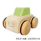 休止：オルゴールカー グリーン となりのトトロ 木のおもちゃ ベビー用品