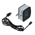 スマホSP アイフォン対応充電器 ＡＣチャージャー＋ケーブル Ｌ１ ブラック カー用品